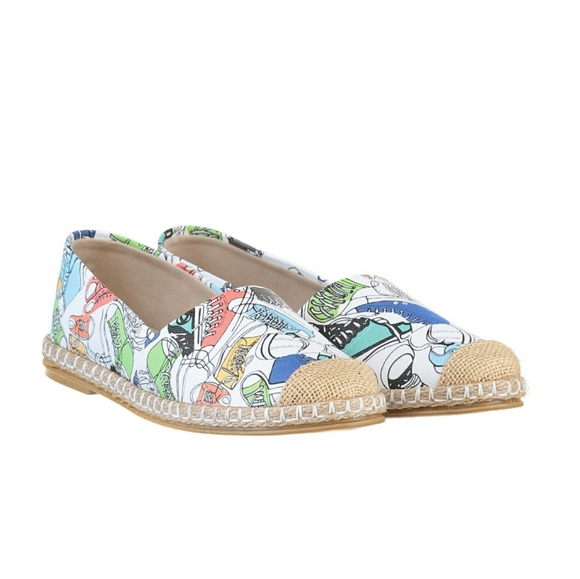White and colored espadrilles - Picture 7 of 7